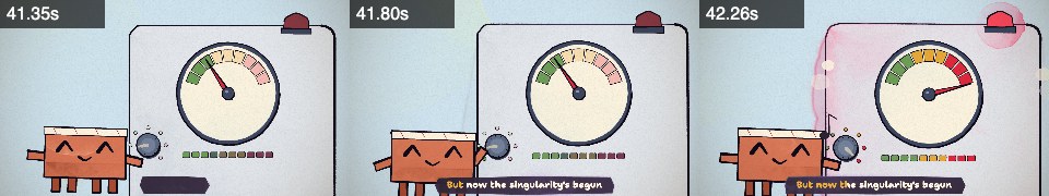 Frames from dialShot at 0:41, 0:41, 0:42