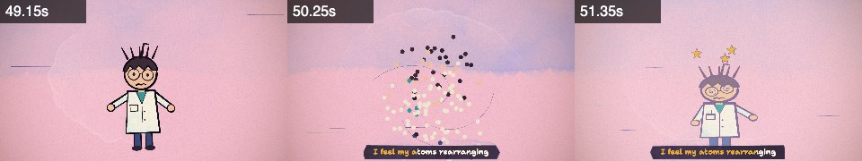Frames from atomsShot at 0:49, 0:50, 0:51